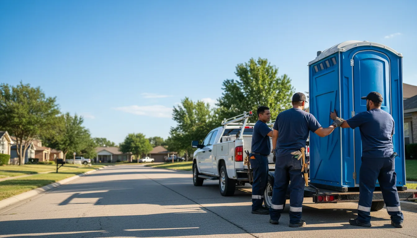 Portable Toilet Rental in Blair, OK near me